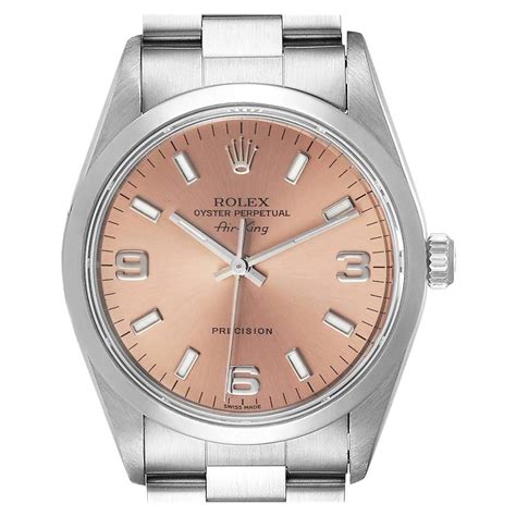 rolex air king gold bezel